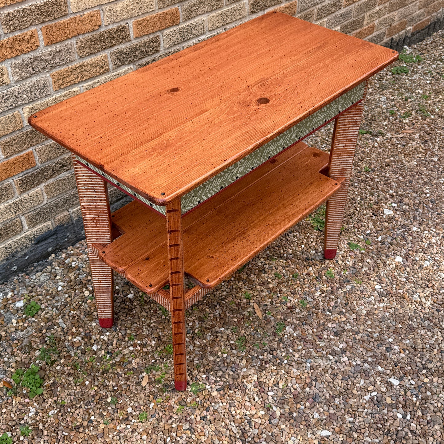 David Marsh 3' Console Table with Shelf
