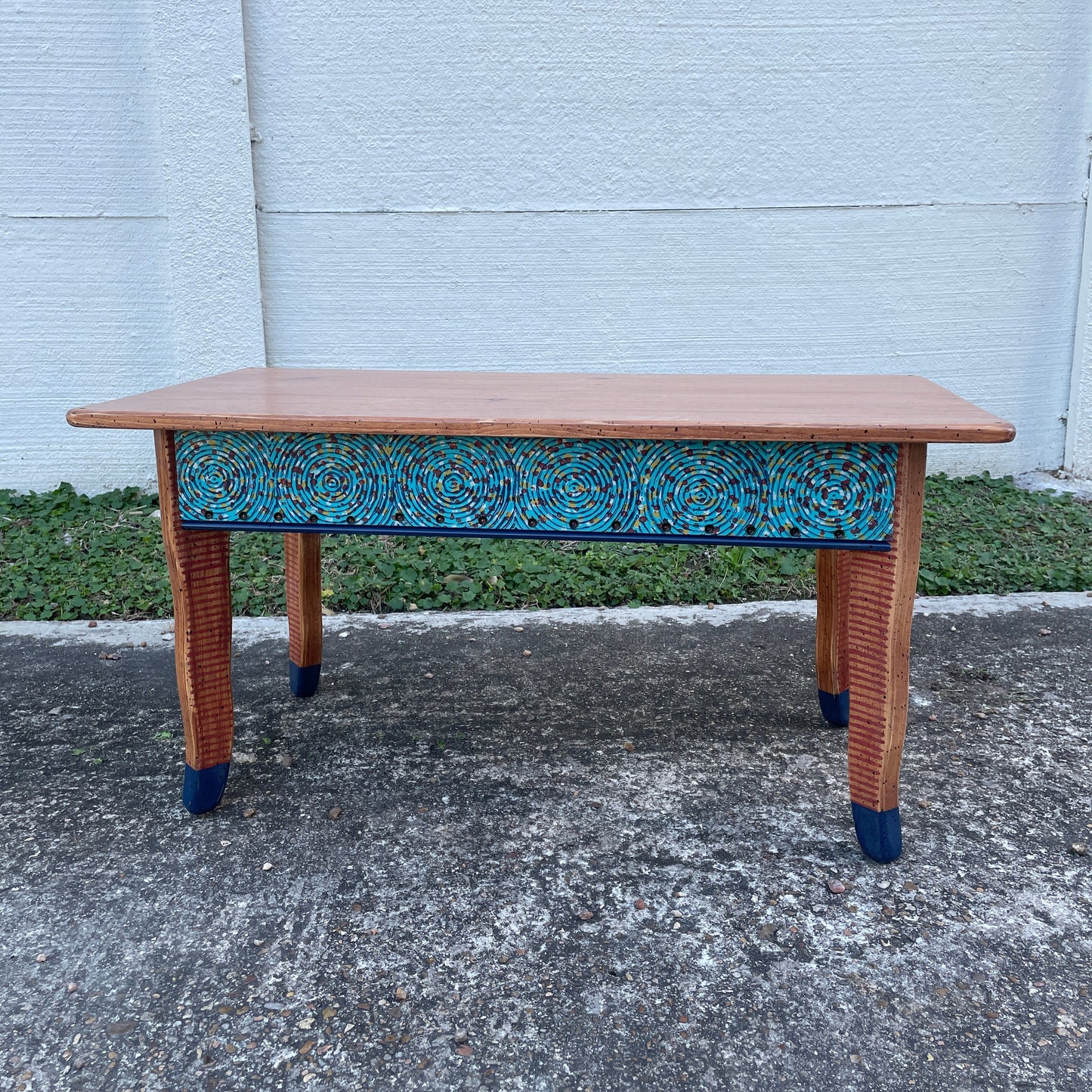 David Marsh Small Coffee Table - Light Turquoise Caballo