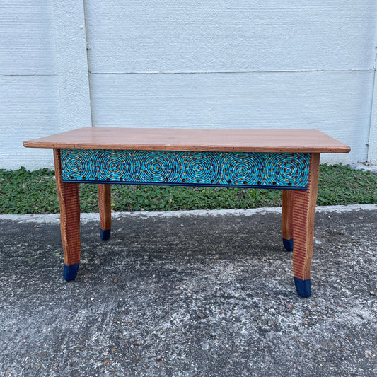 David Marsh Small Coffee Table - Light Turquoise Caballo