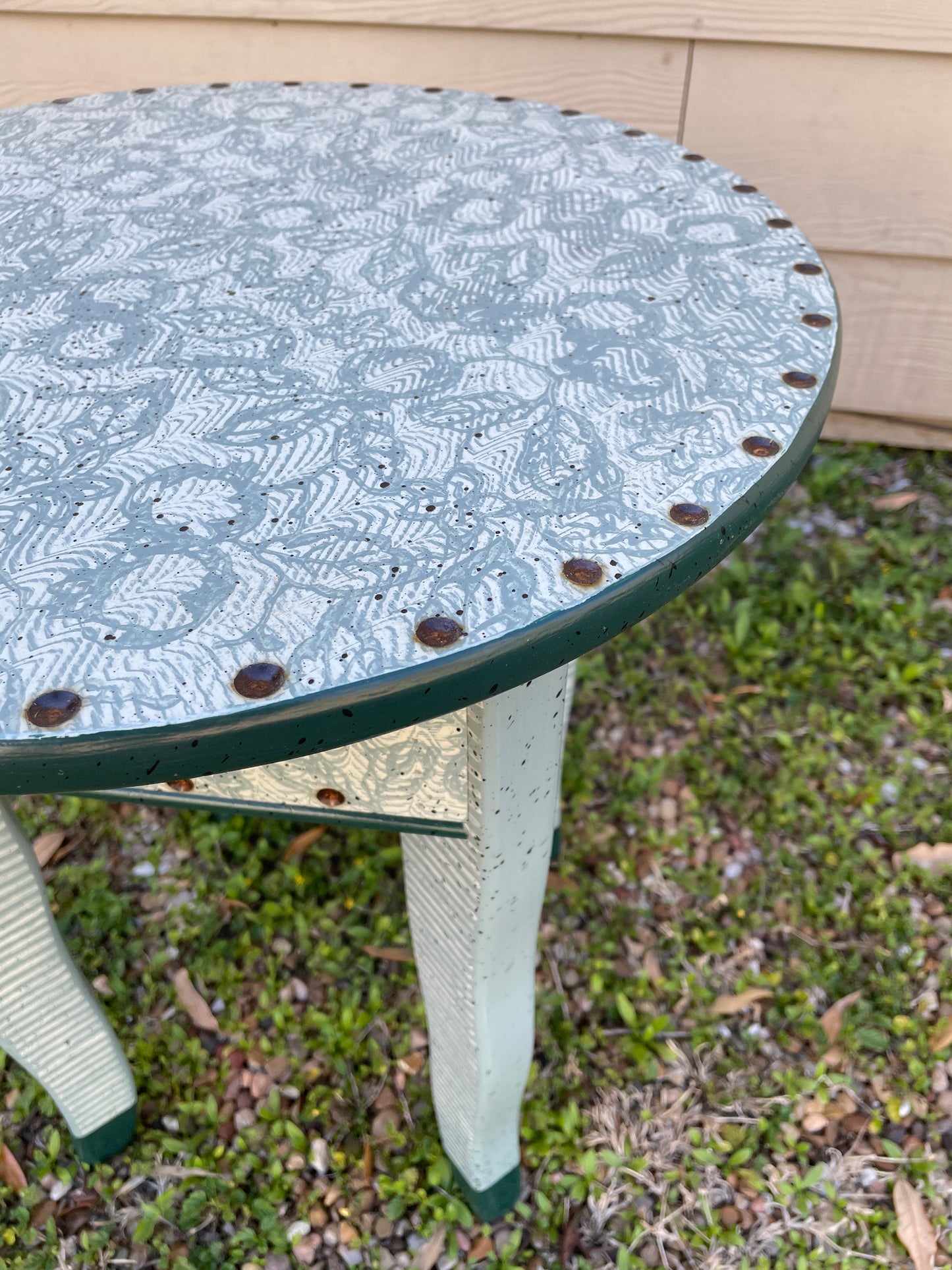 David Marsh 18" Round Side Table