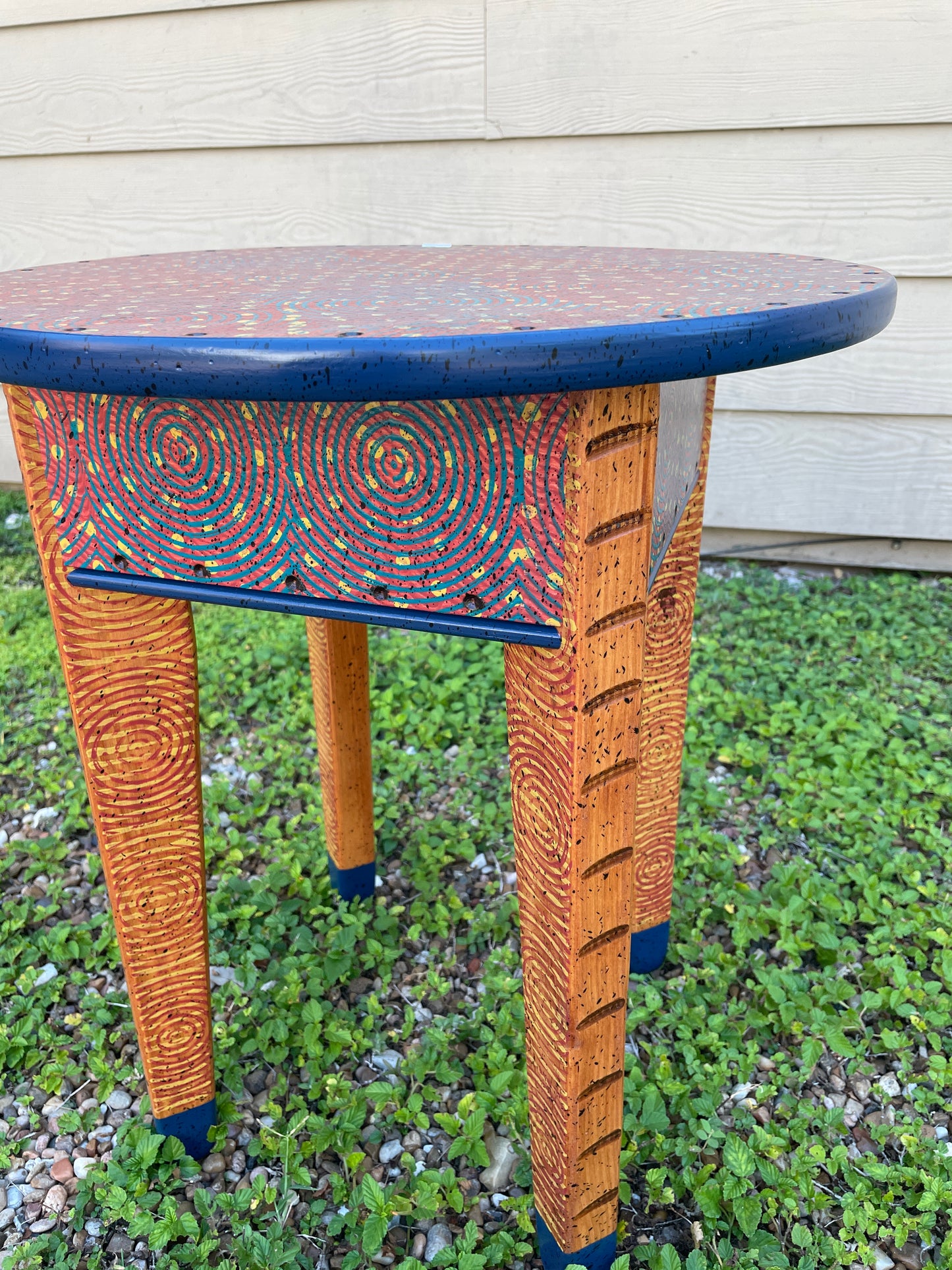David Marsh 18" Round Side Table