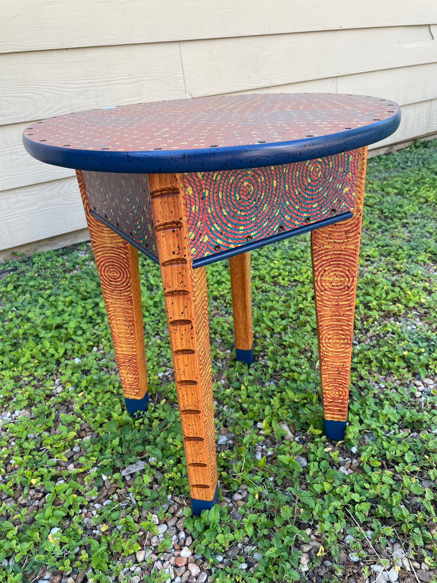 David Marsh 18" Round Side Table