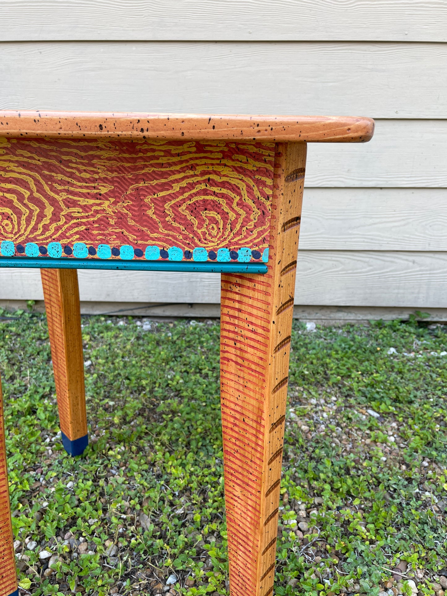 David Marsh 18” Square Side Table