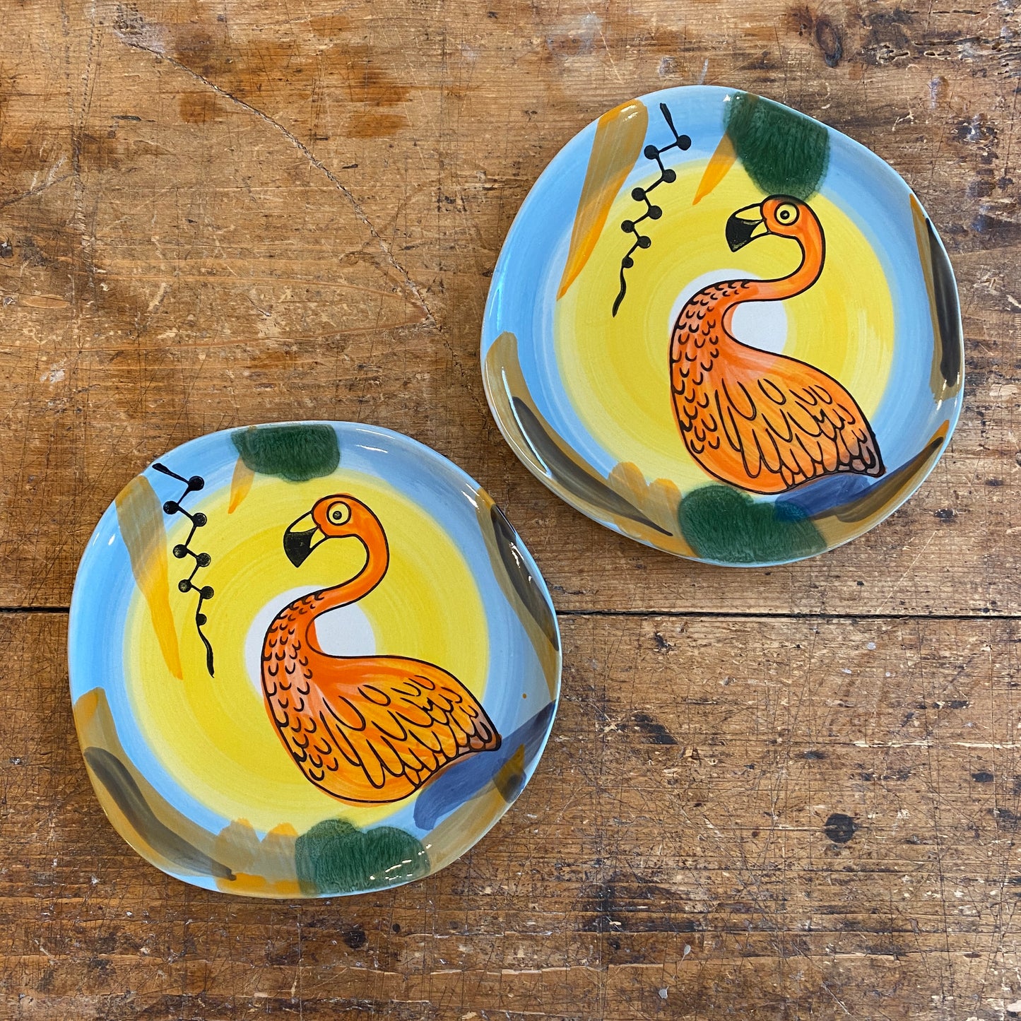 Flamingo Accent Plate