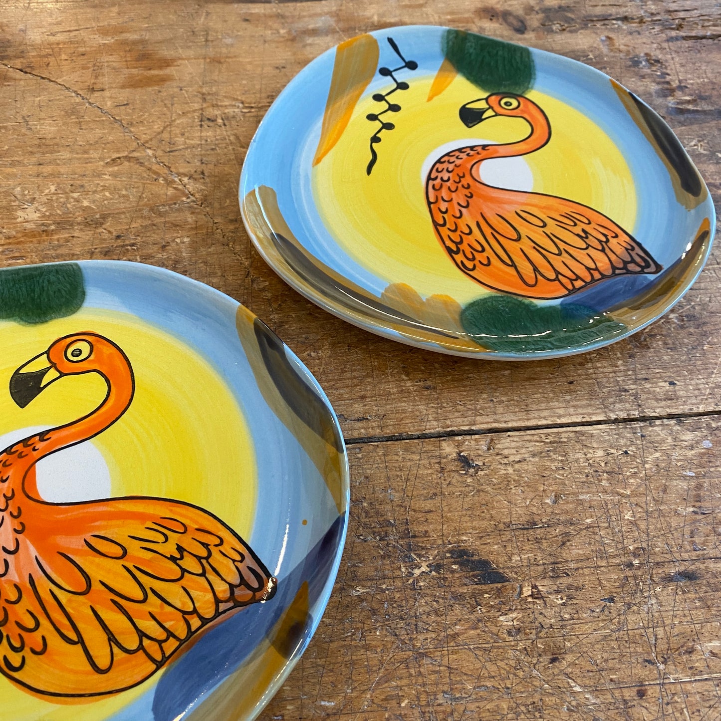 Flamingo Accent Plate