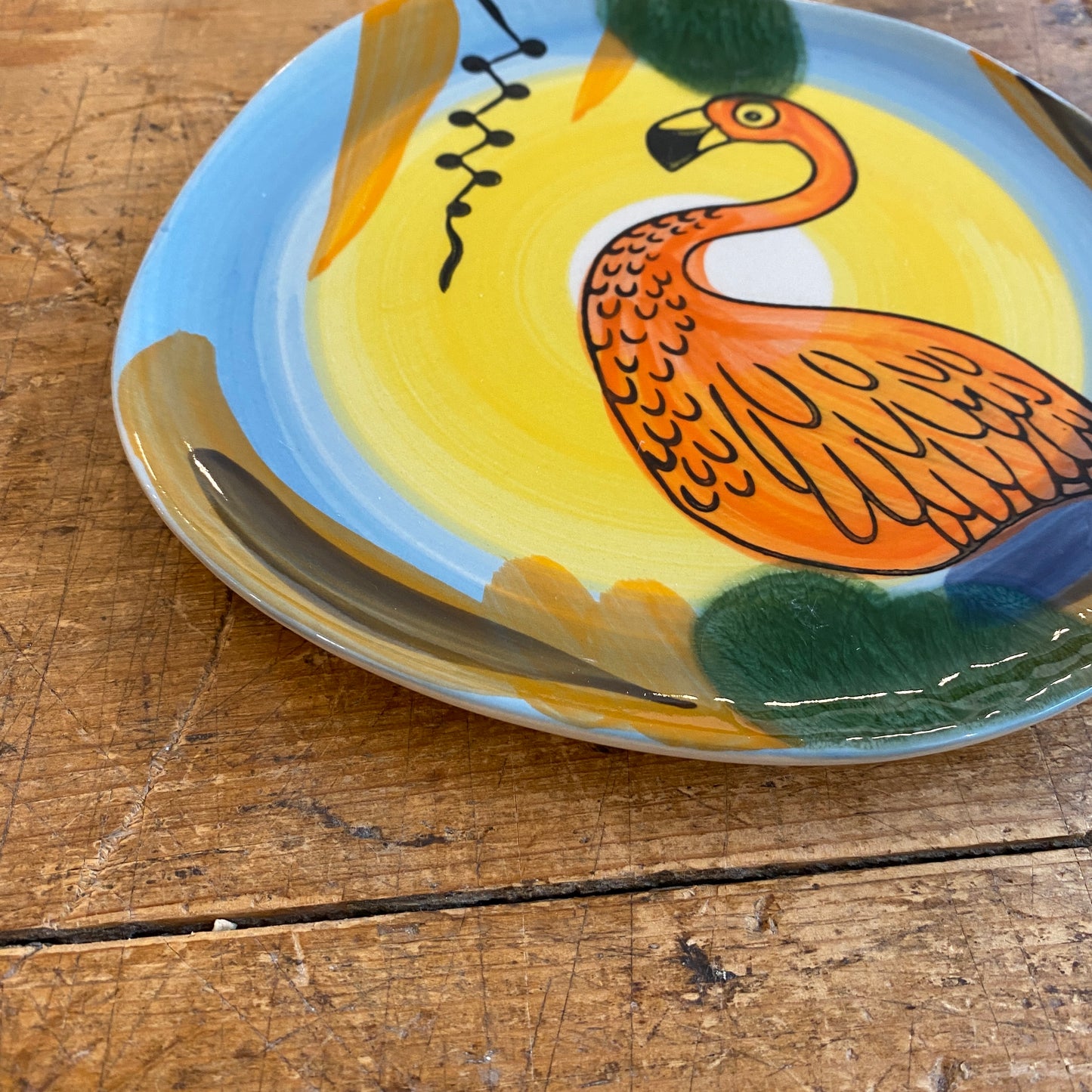 Flamingo Accent Plate