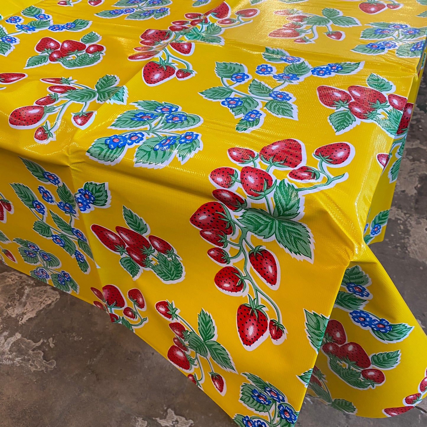 Mexican Oilcloth Tablecloth- 48" x 102"
