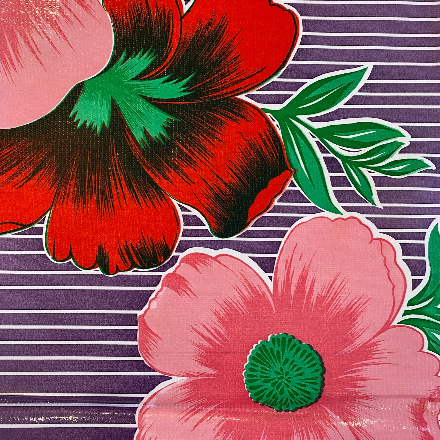 Mexican Oilcloth Tablecloth- 48"x48"