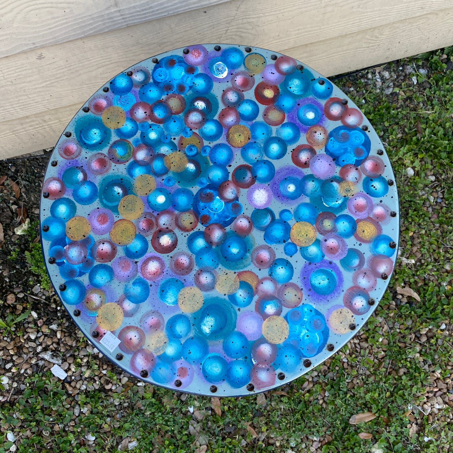 David Marsh 18" Round Side Table (Baubles)