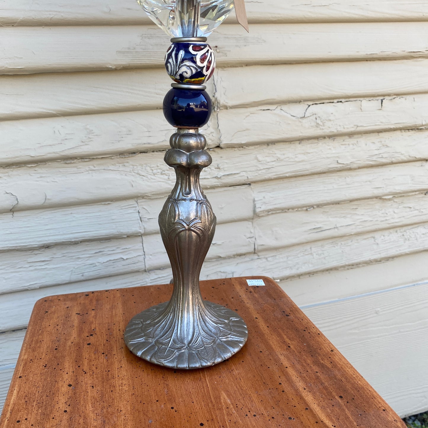 Talavera Mixed Pieces Lamp with Paper Shade