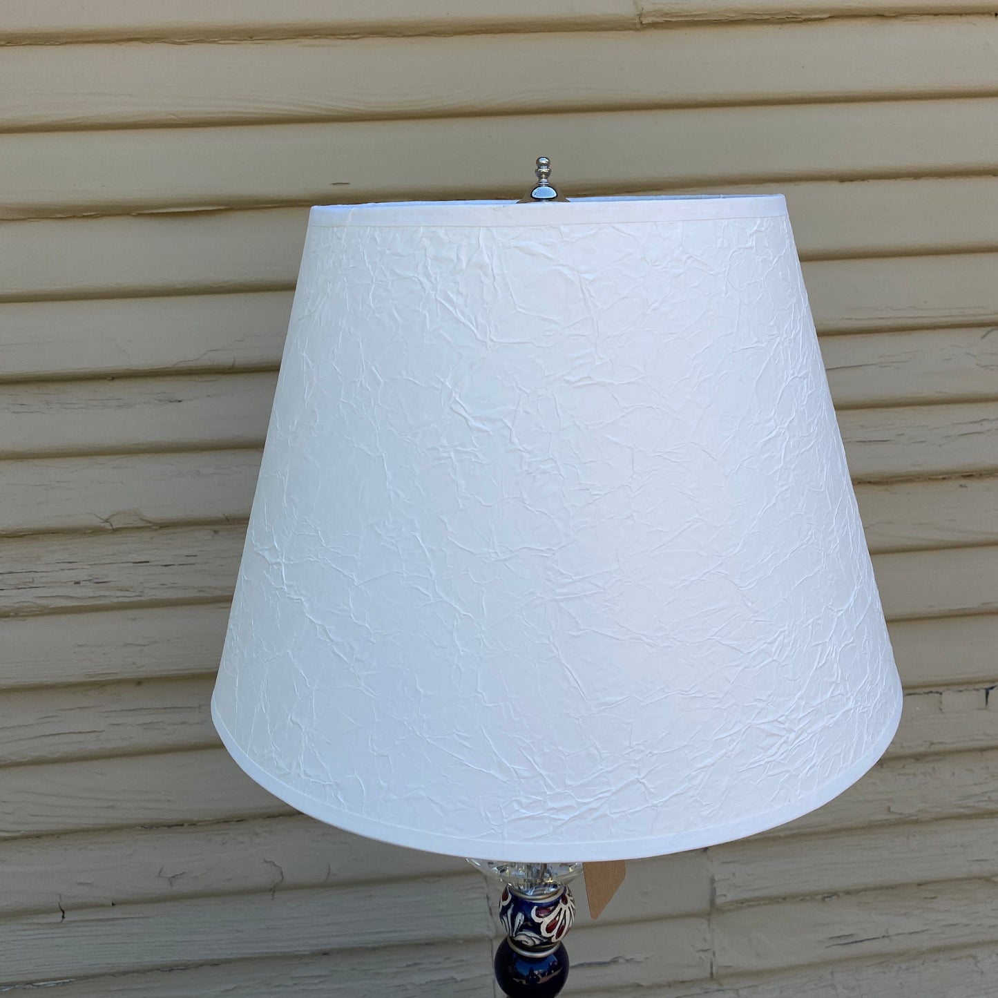 Talavera Mixed Pieces Lamp with Paper Shade