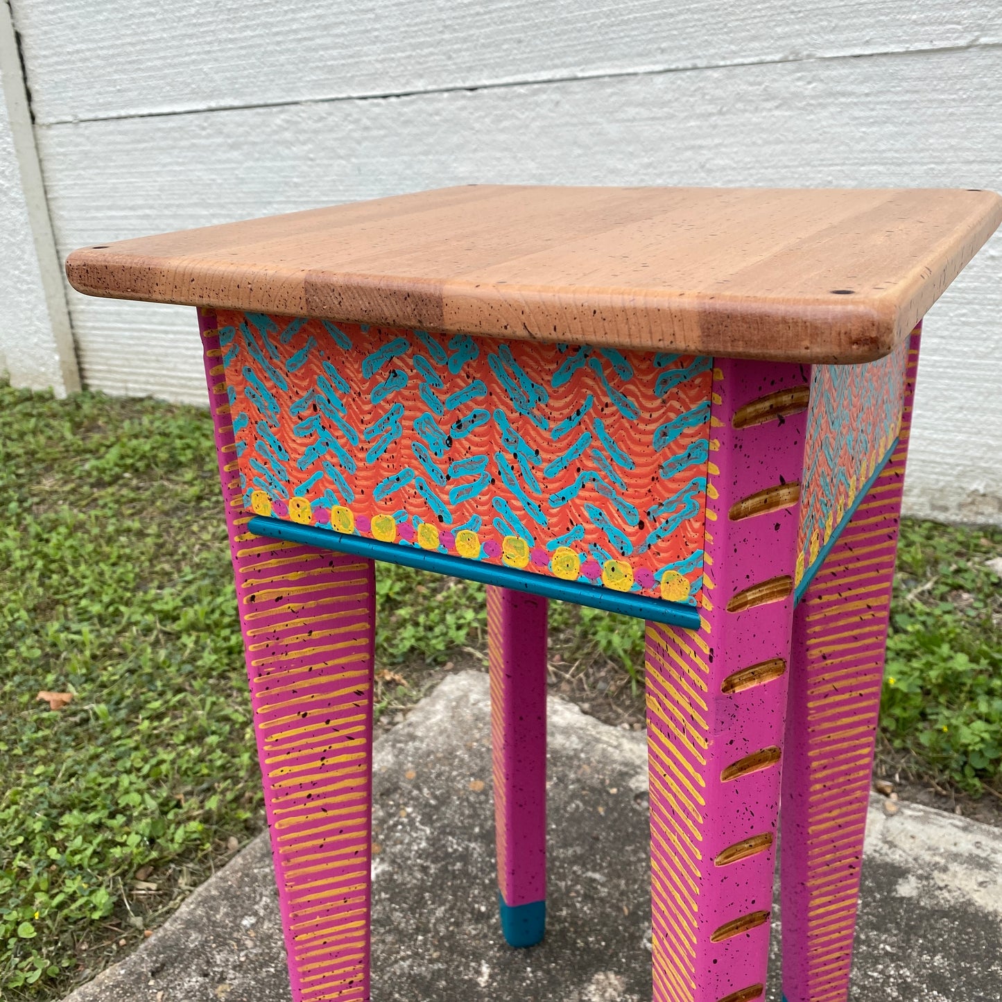 David Marsh Little Square Side Table