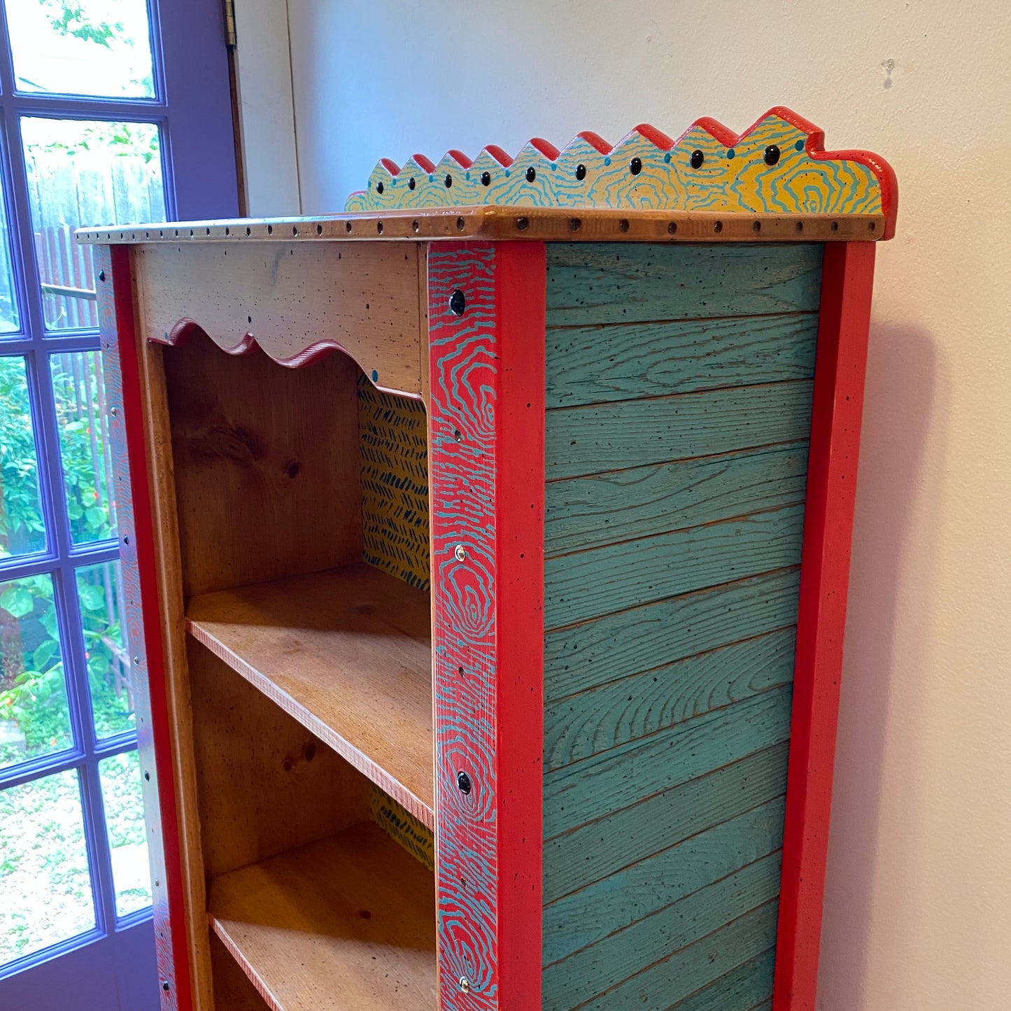 Tommy Lewis Marsh Style 5' Rustica Bookshelf on Legs