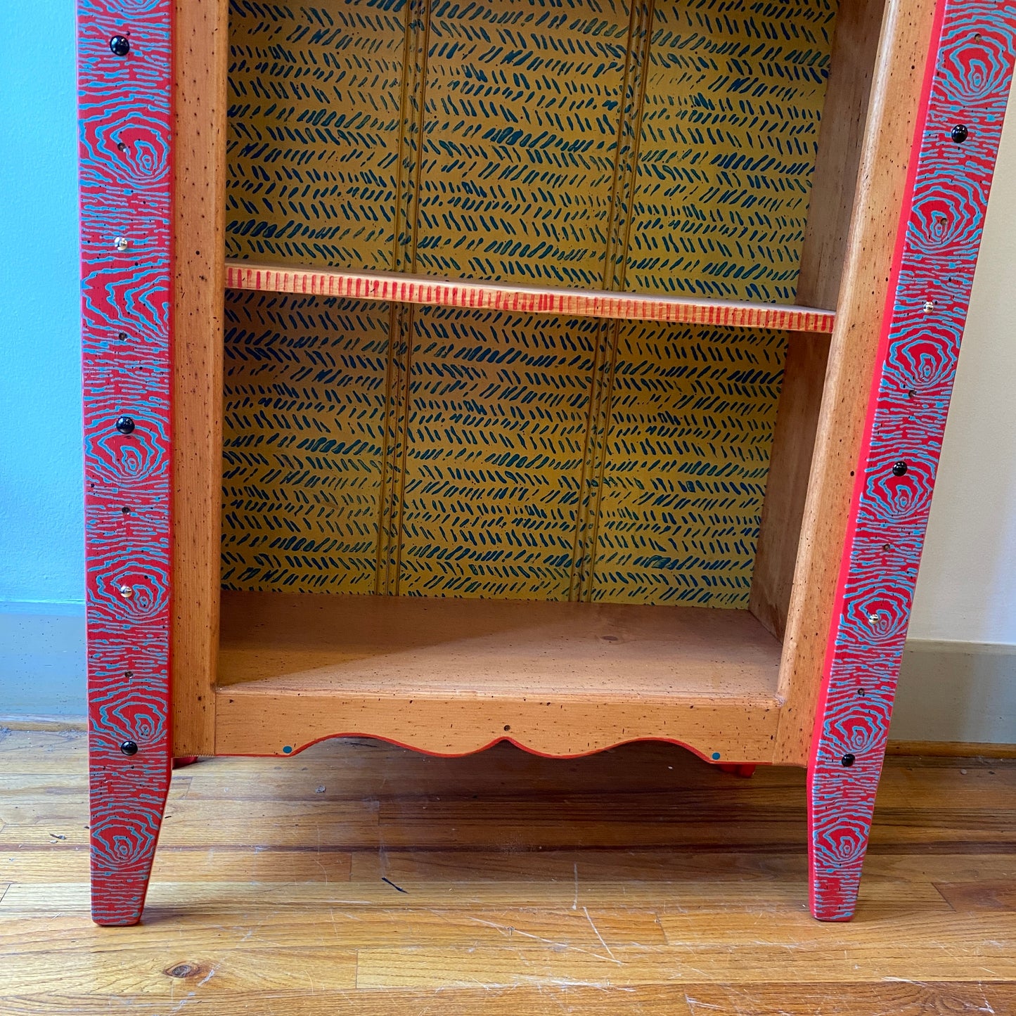 Tommy Lewis Marsh Style 5' Rustica Bookshelf on Legs