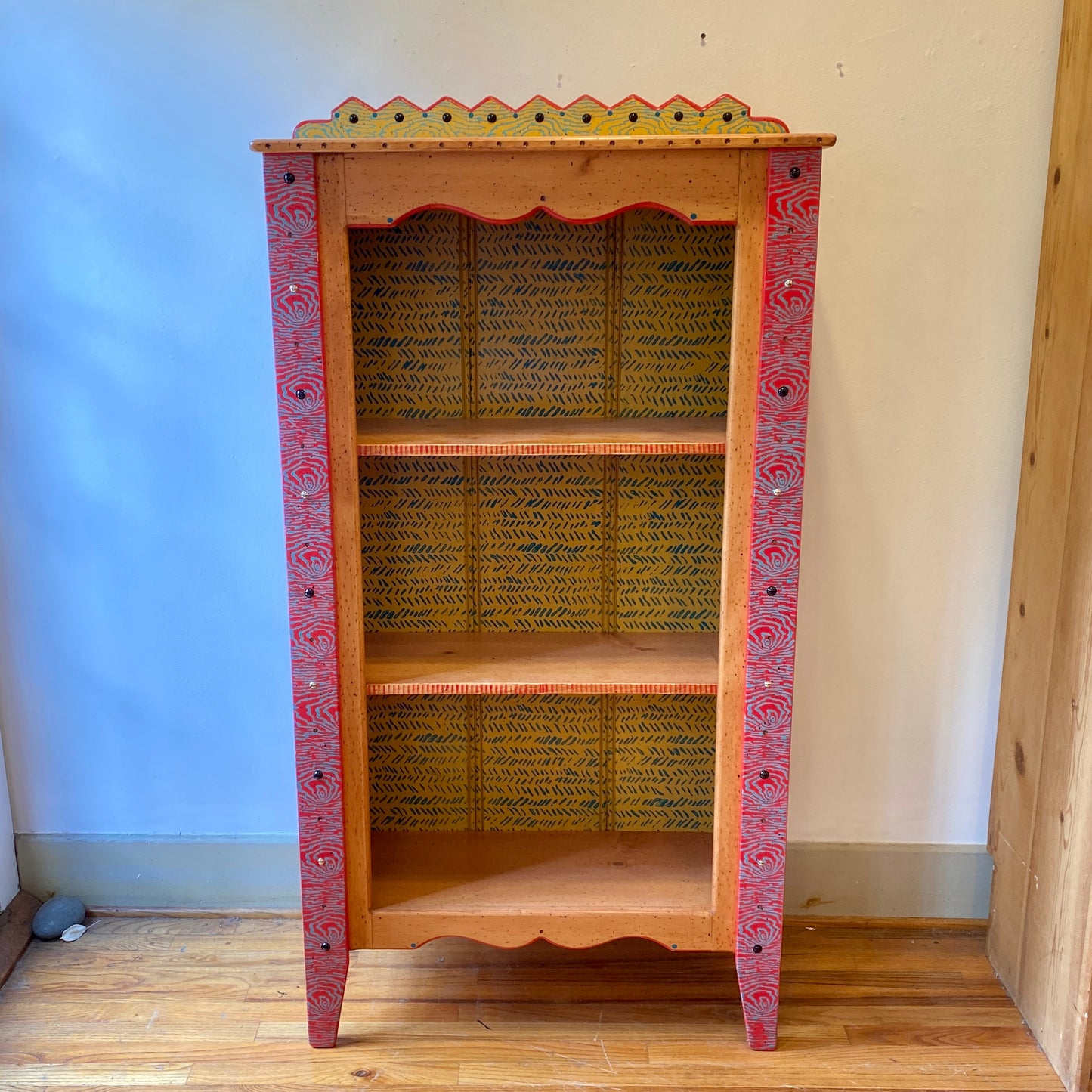 Tommy Lewis Marsh Style 5' Rustica Bookshelf on Legs