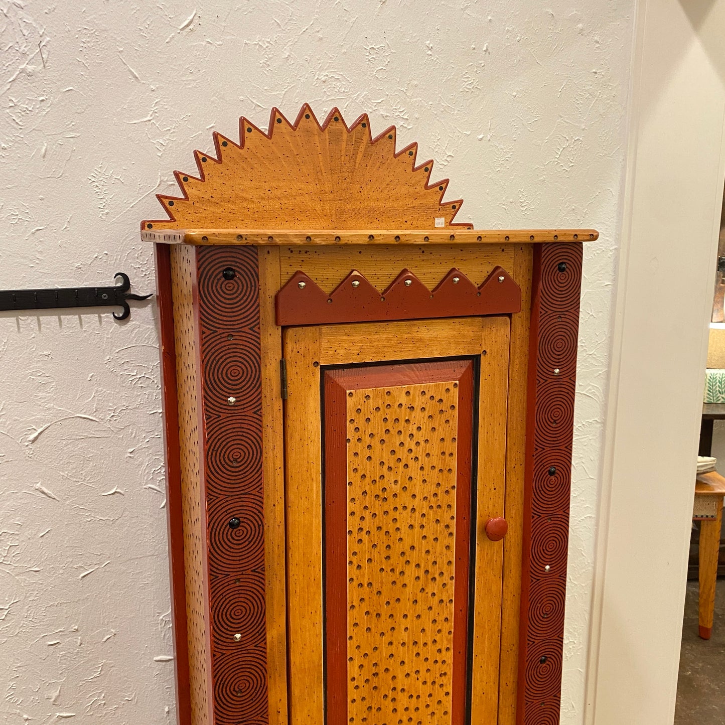 Tommy Lewis Marsh Style Sunburst Cabinet