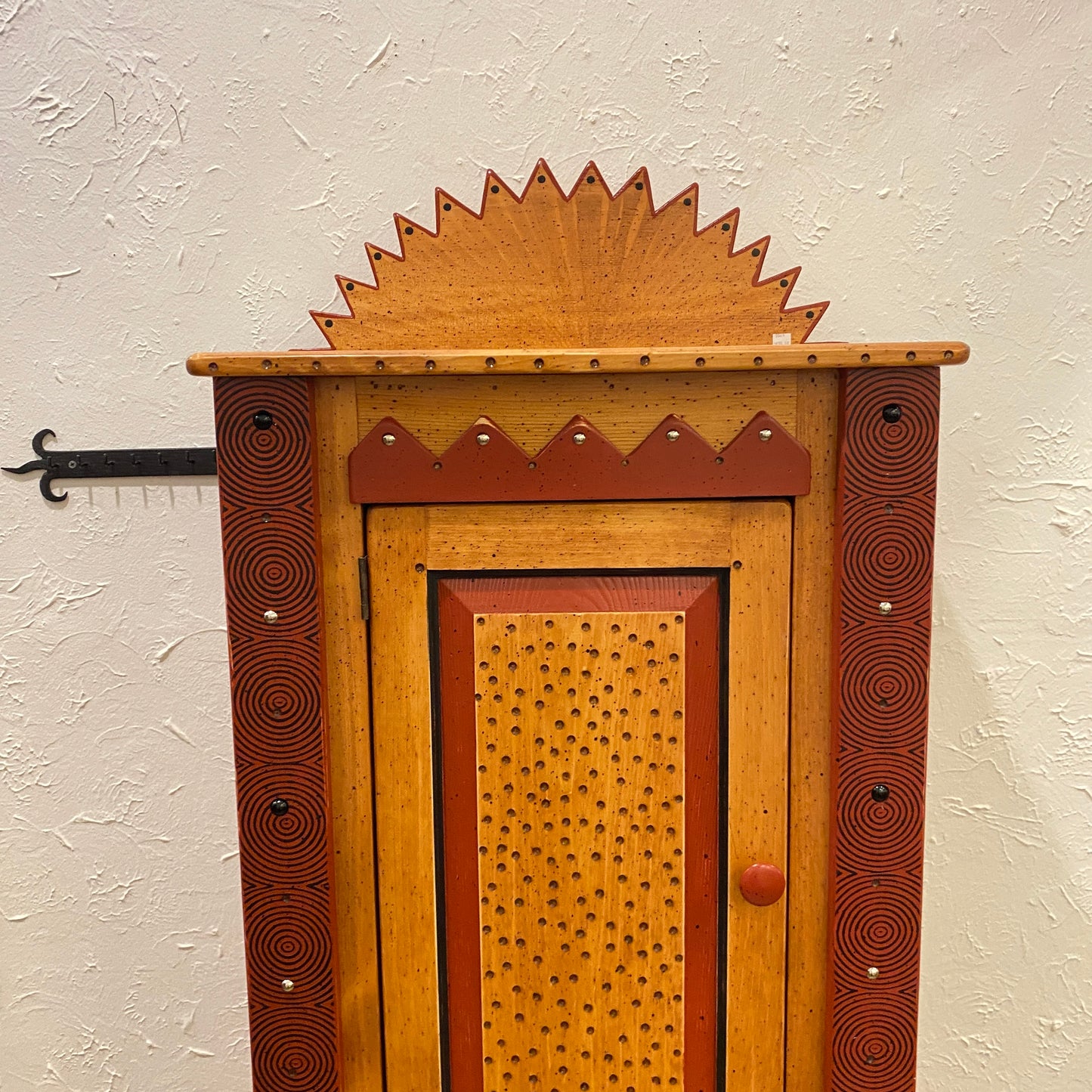 Tommy Lewis Marsh Style Sunburst Cabinet