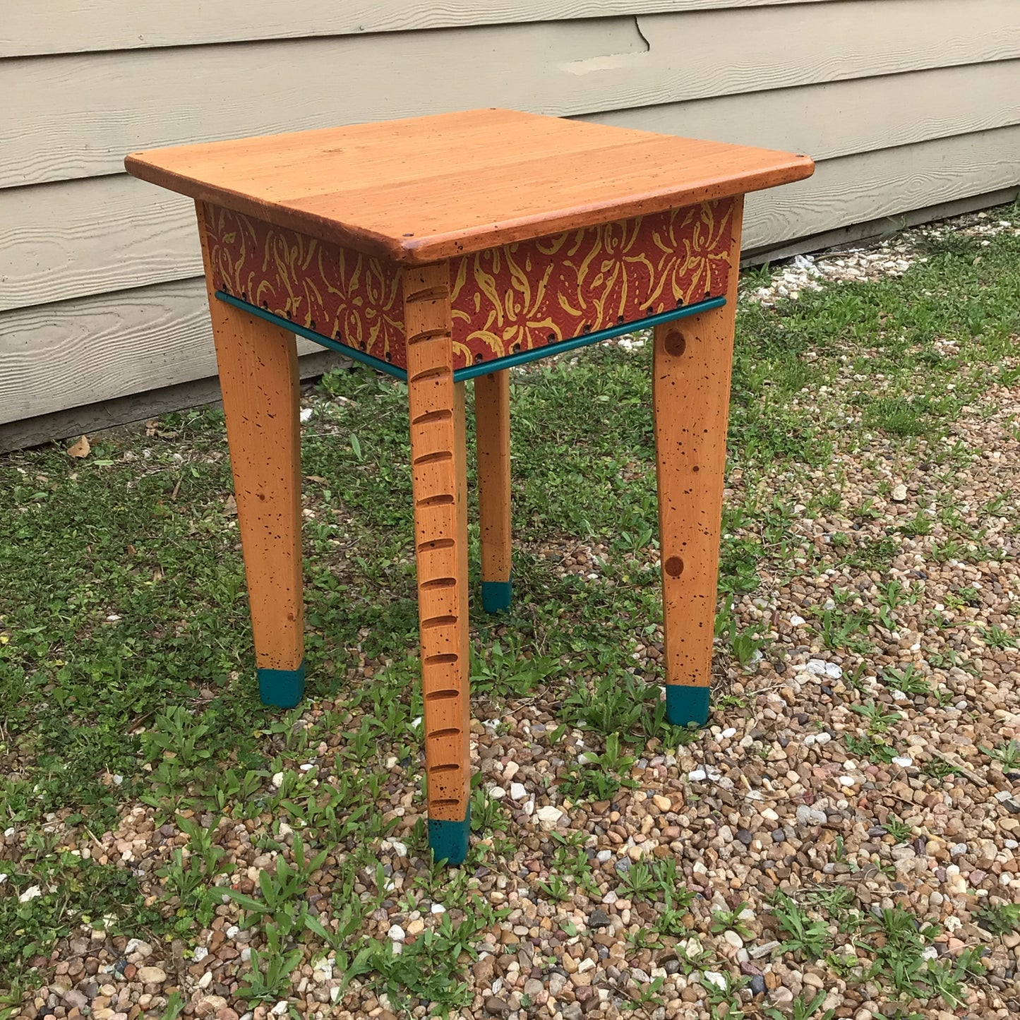 David Marsh 18” Square Side Table