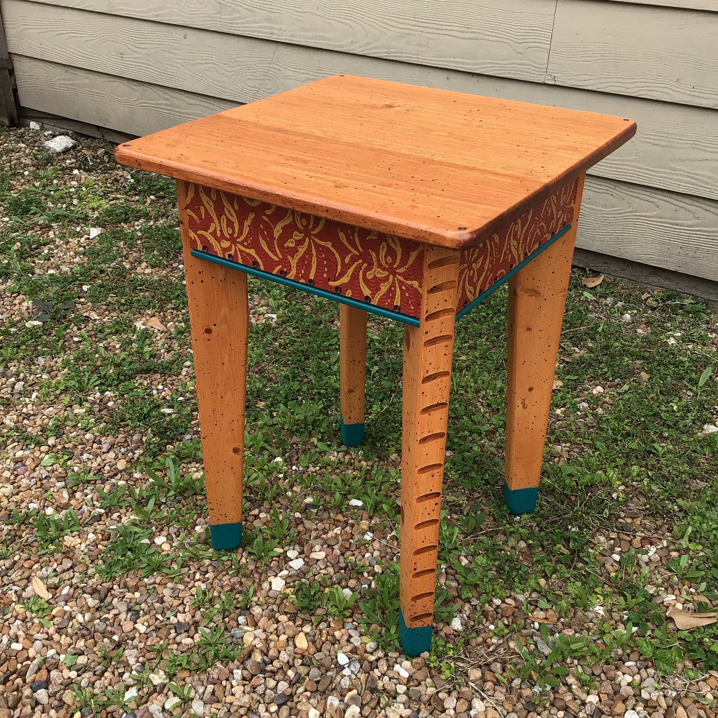 David Marsh 18” Square Side Table