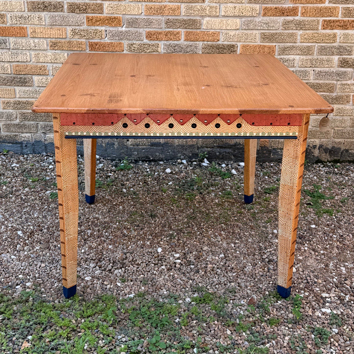 David Marsh 38" Square Game Table