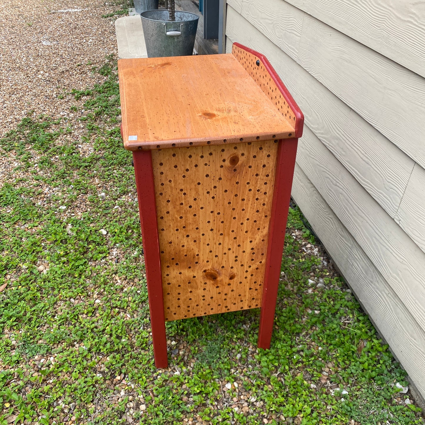 Tommy Lewis Marsh Style Nightstand on Legs with Drawer