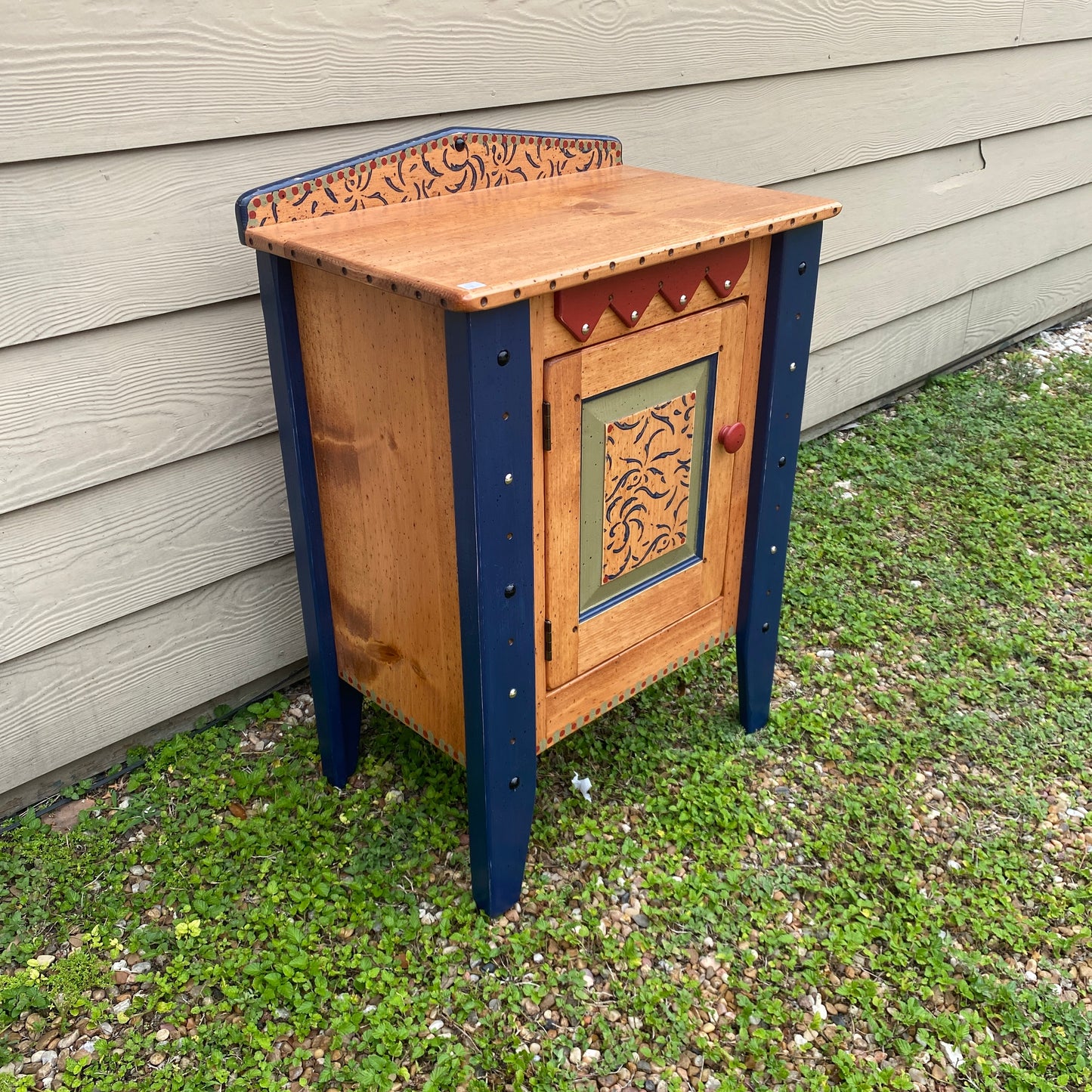 Tommy Lewis Marsh Style Nightstand on Legs NO Drawer