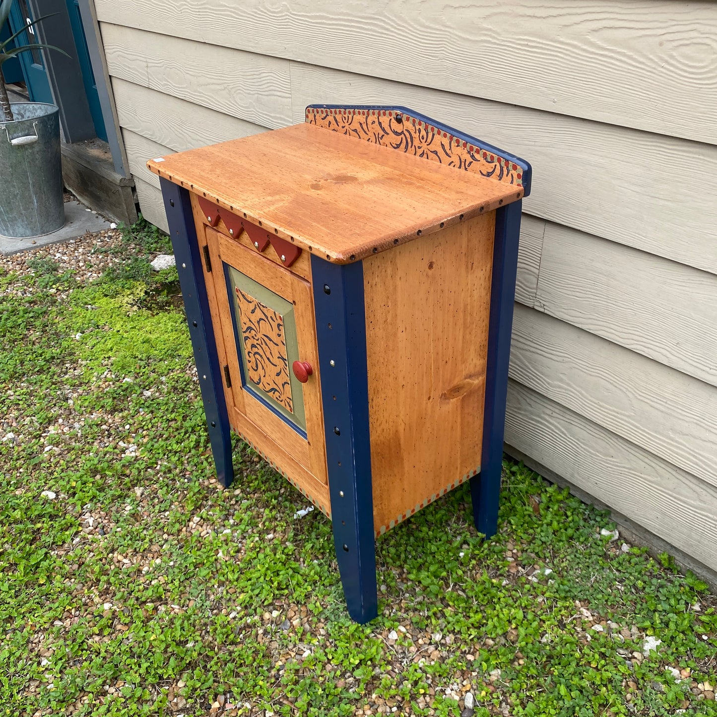 Tommy Lewis Marsh Style Nightstand on Legs NO Drawer