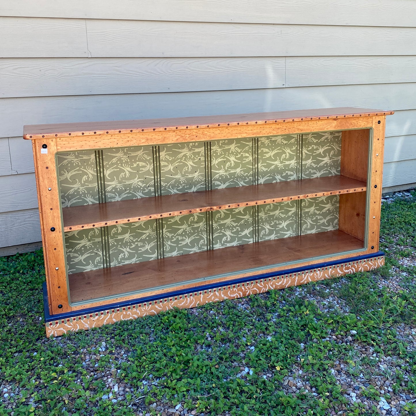 Tommy Lewis Marsh Style 60" Low Credenza Bookcase
