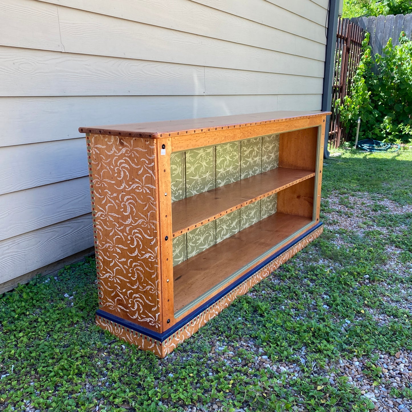 Tommy Lewis Marsh Style 60" Low Credenza Bookcase