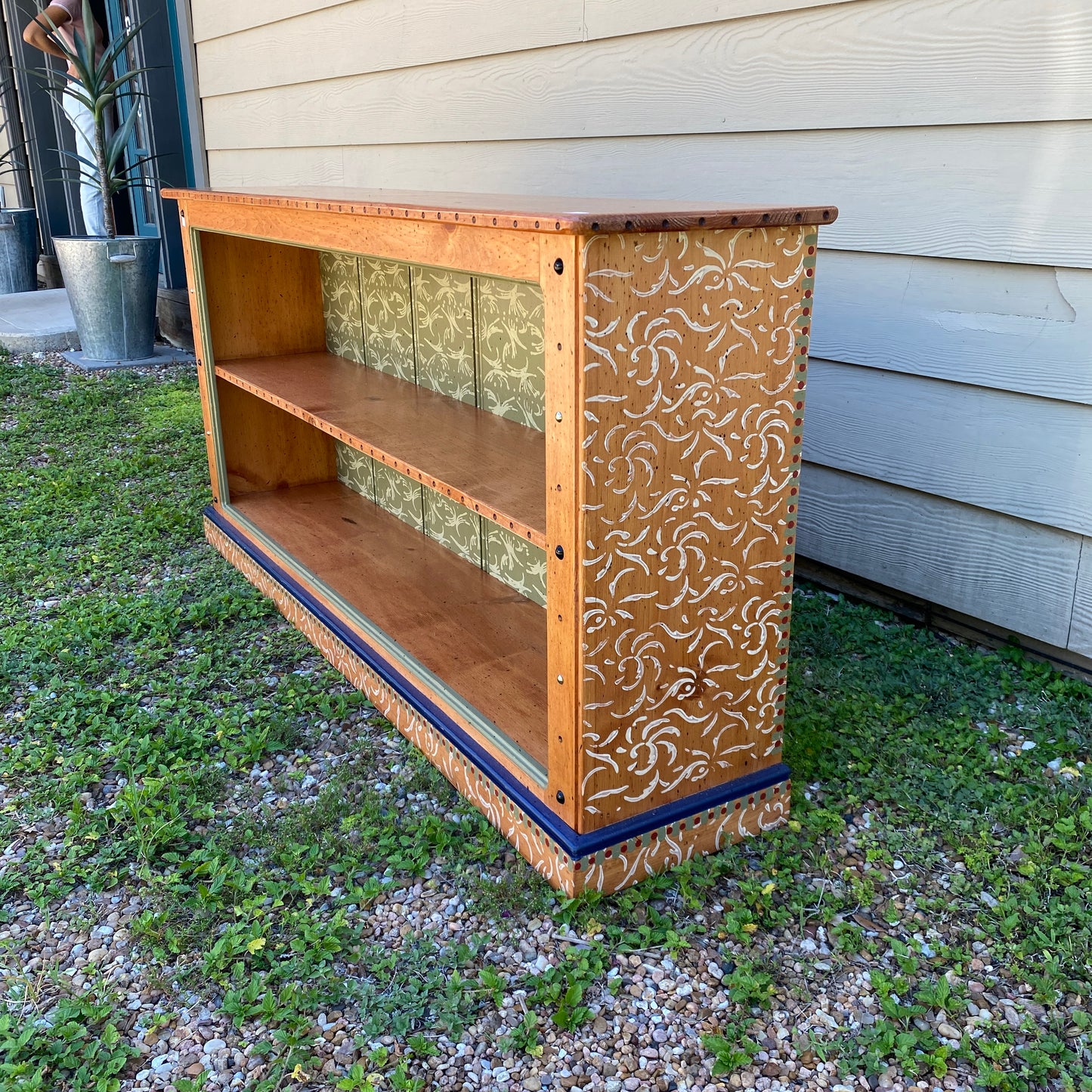 Tommy Lewis Marsh Style 60" Low Credenza Bookcase