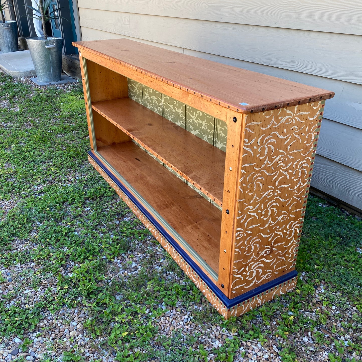 Tommy Lewis Marsh Style 60" Low Credenza Bookcase