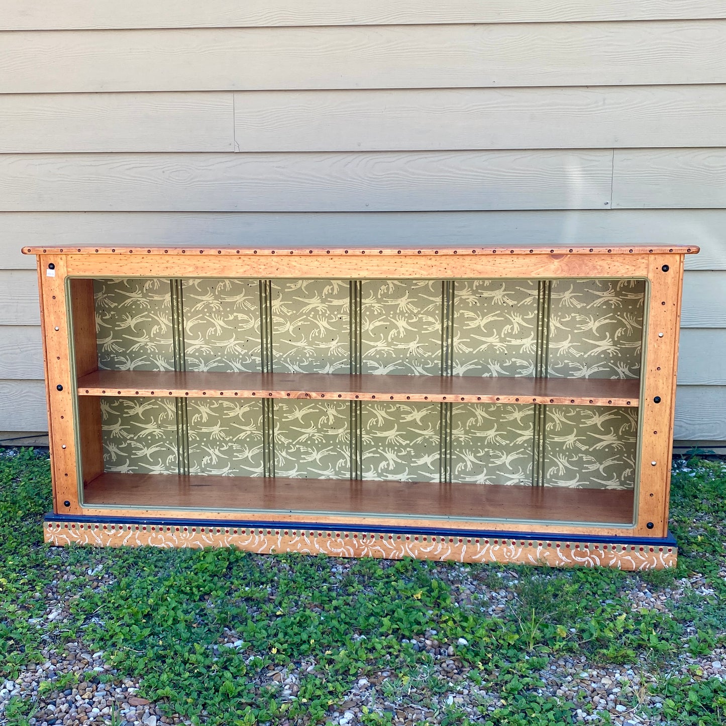 Tommy Lewis Marsh Style 60" Low Credenza Bookcase