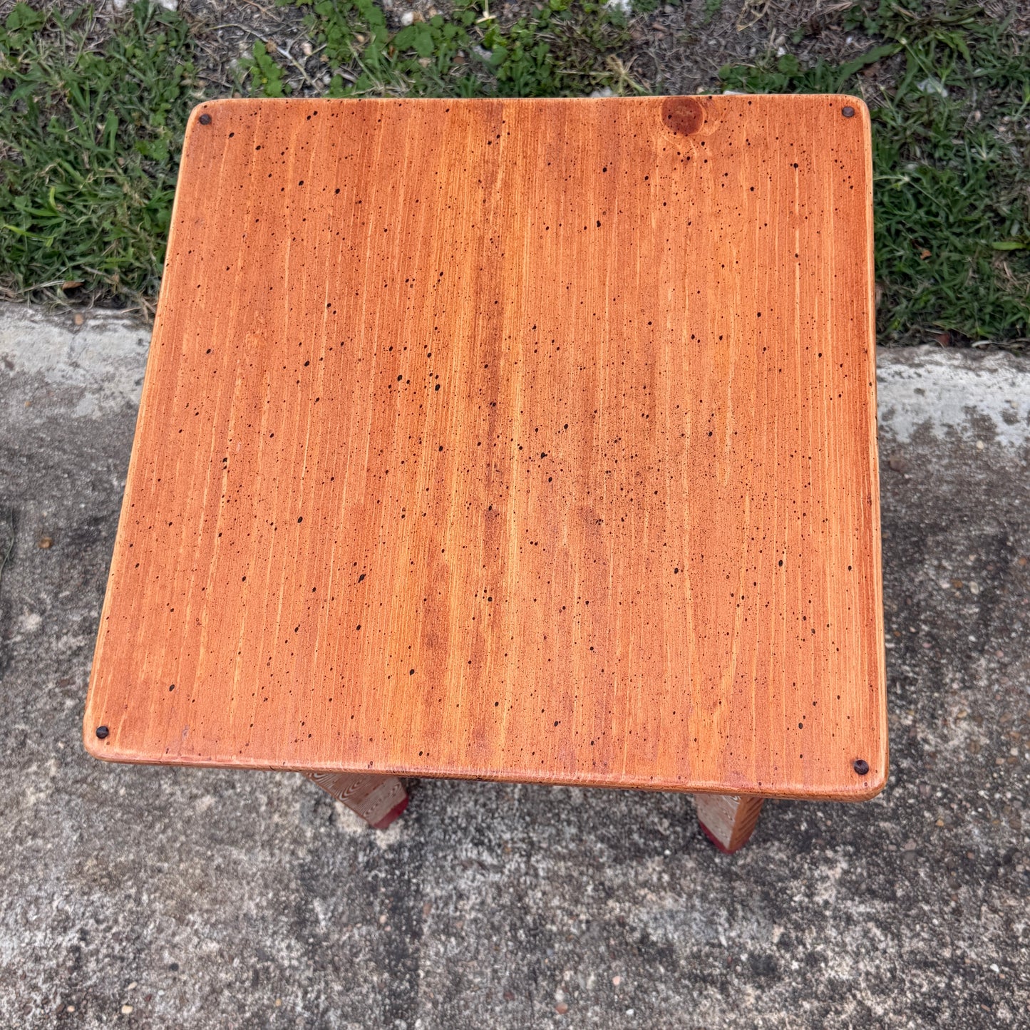 David Marsh 18” Square Side Table