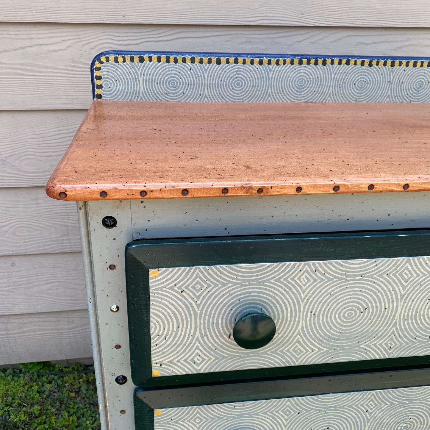 Tommy Lewis Marsh Style Three Drawer Dresser