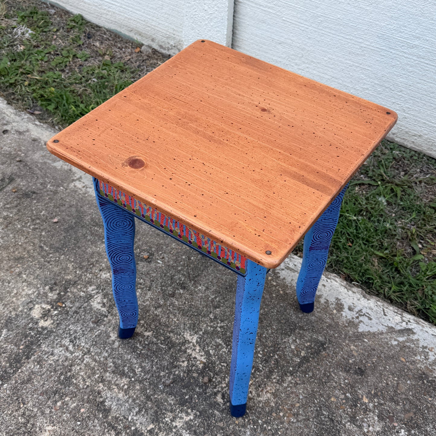 David Marsh 18” Square Side Table