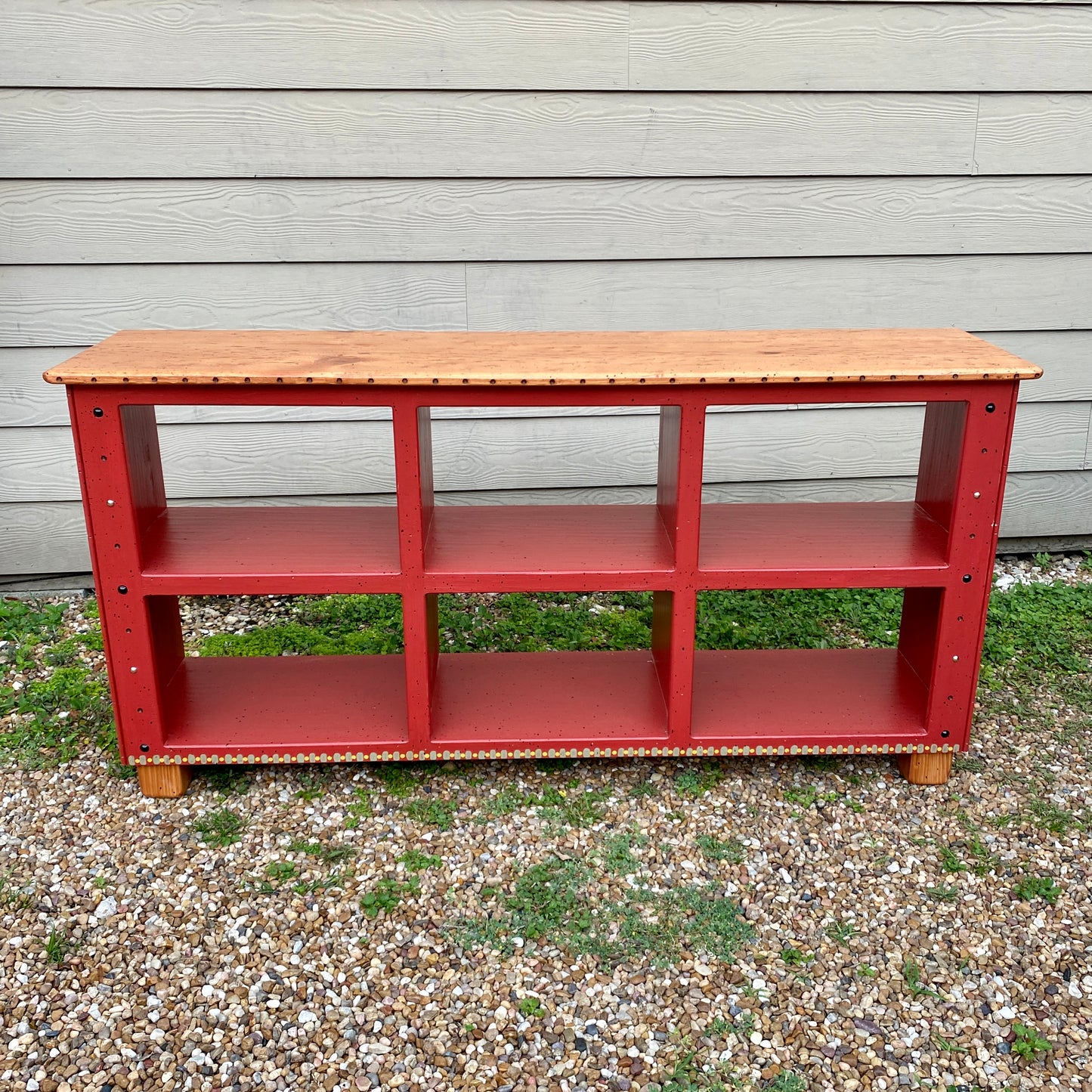Tommy Lewis Marsh Style 5’ Credenza Bookshelf