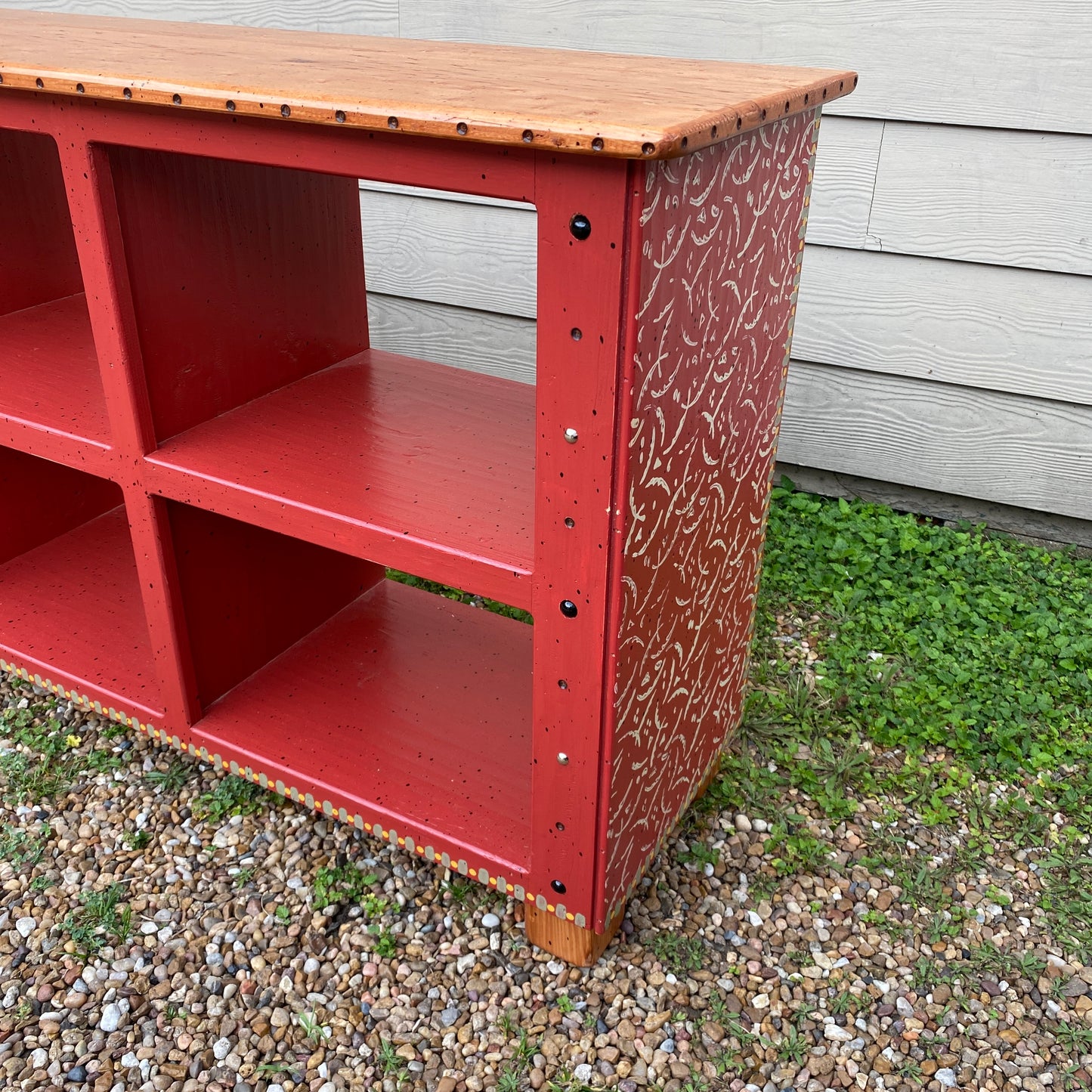Tommy Lewis Marsh Style 5’ Credenza Bookshelf