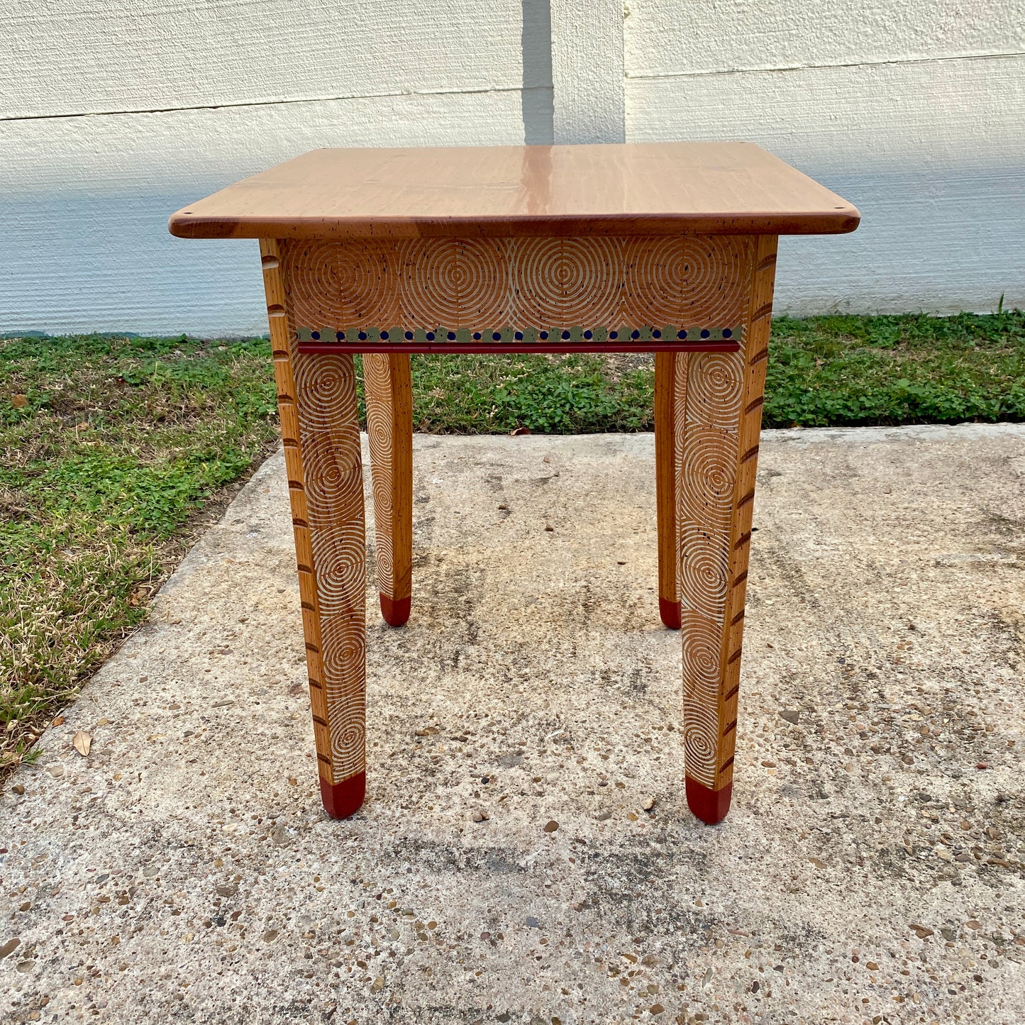 David Marsh 22” Square Side Table