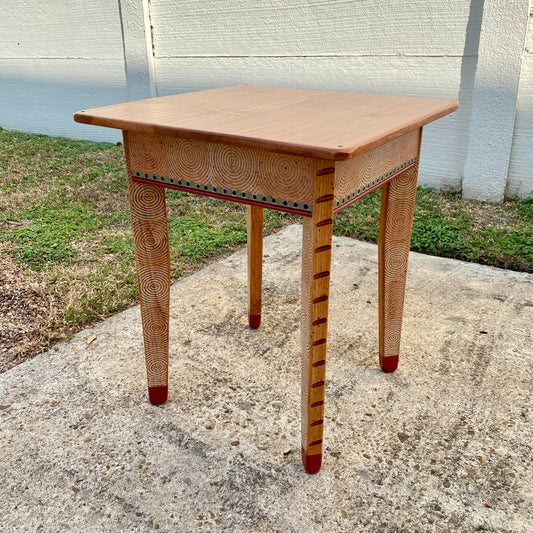 David Marsh 22” Square Side Table
