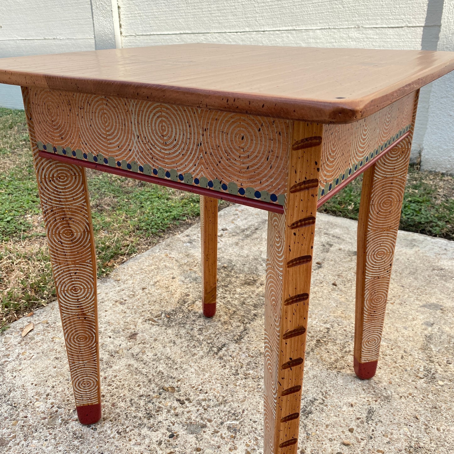 David Marsh 22” Square Side Table