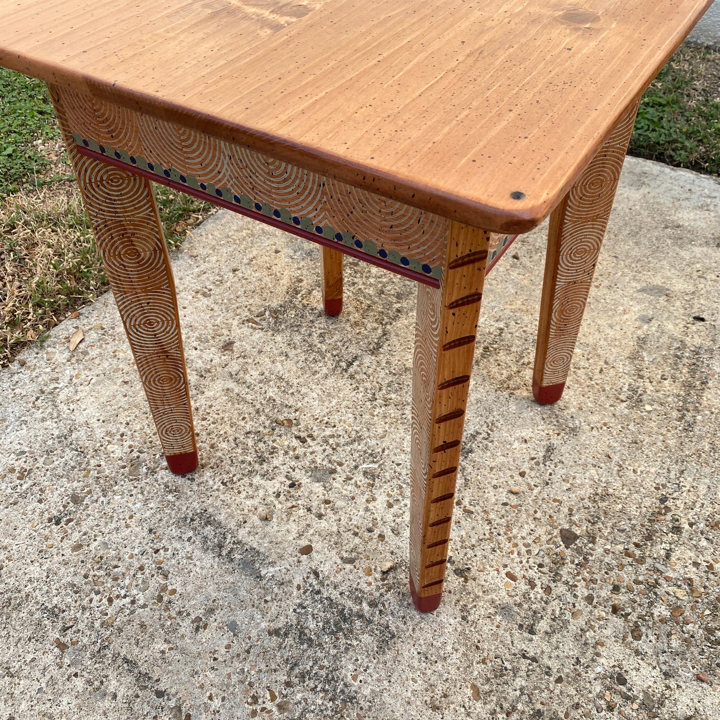David Marsh 22” Square Side Table