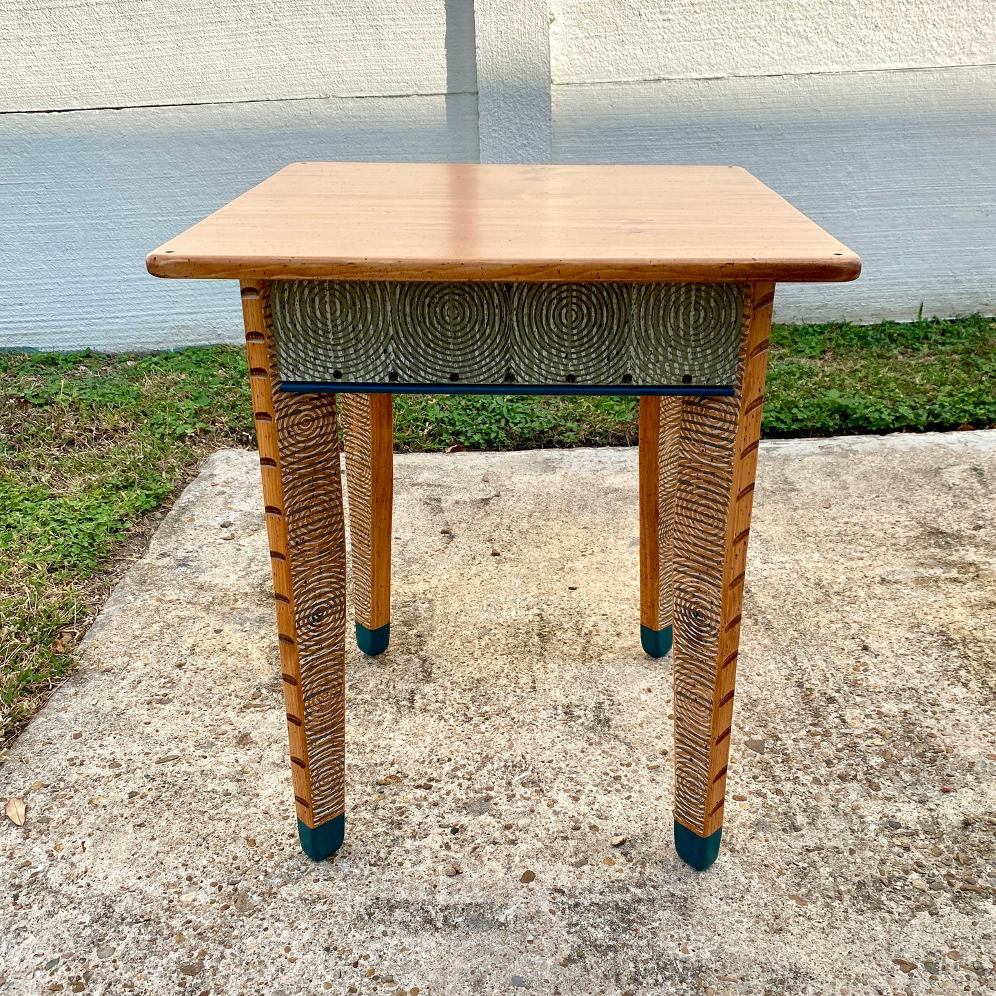 David Marsh 22” Square Side Table