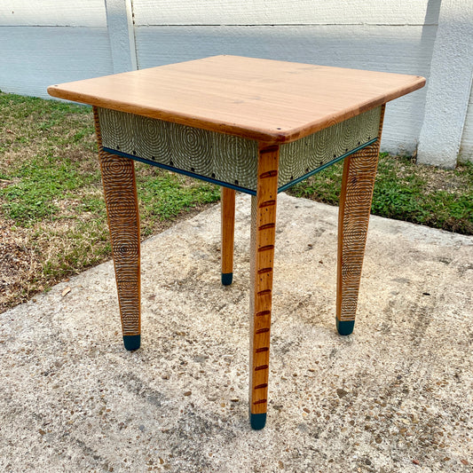 David Marsh 22” Square Side Table