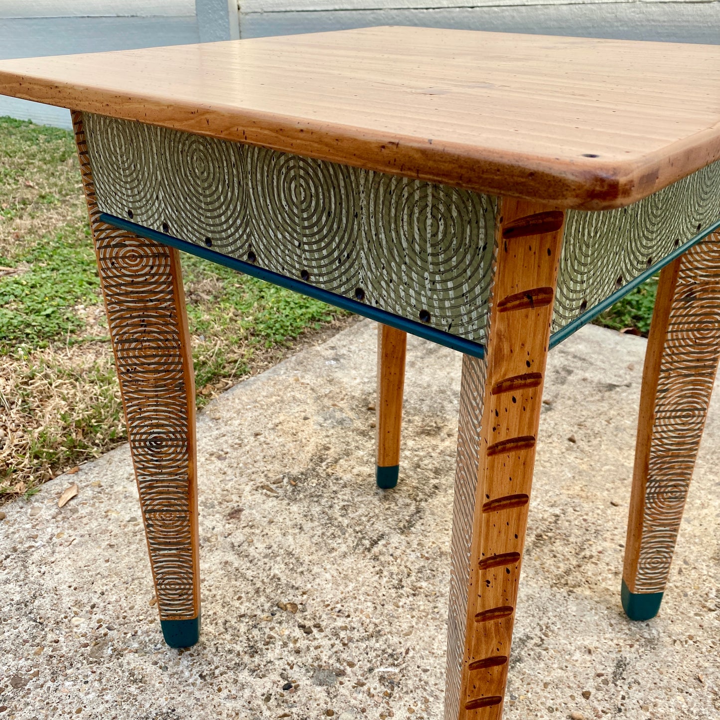 David Marsh 22” Square Side Table