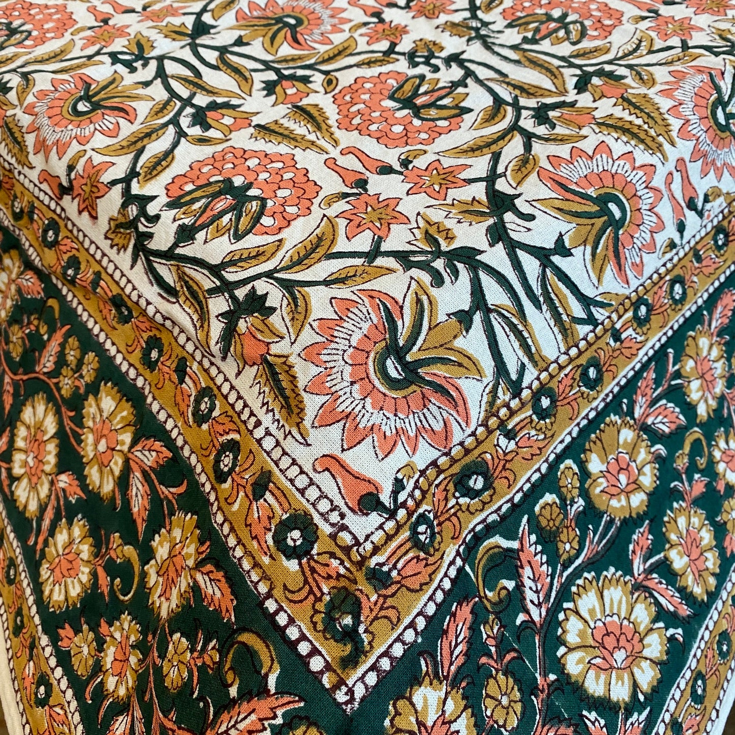 Sarah Peach Tablecloth- 60”x120”