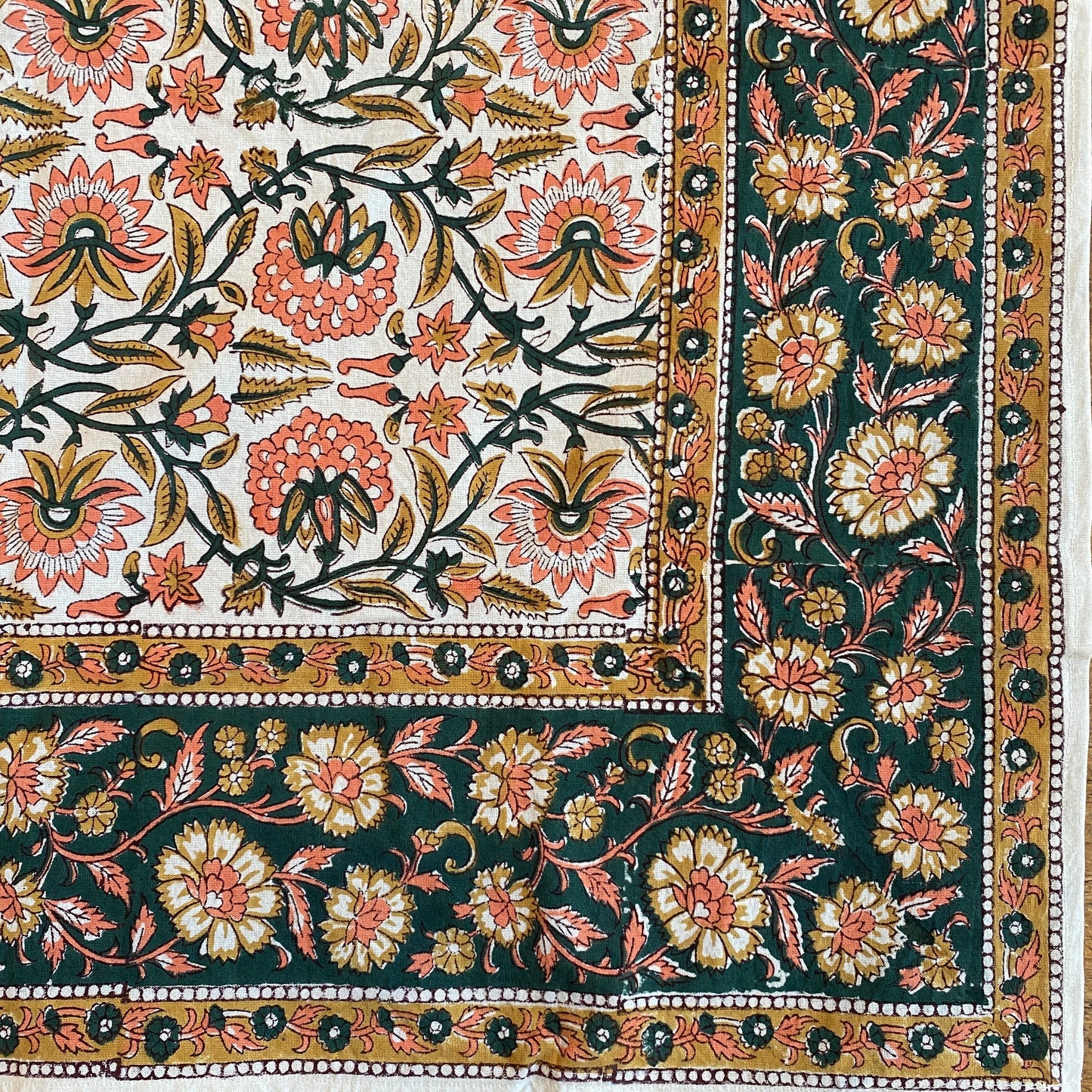 Sarah Peach Tablecloth- 60”x120”