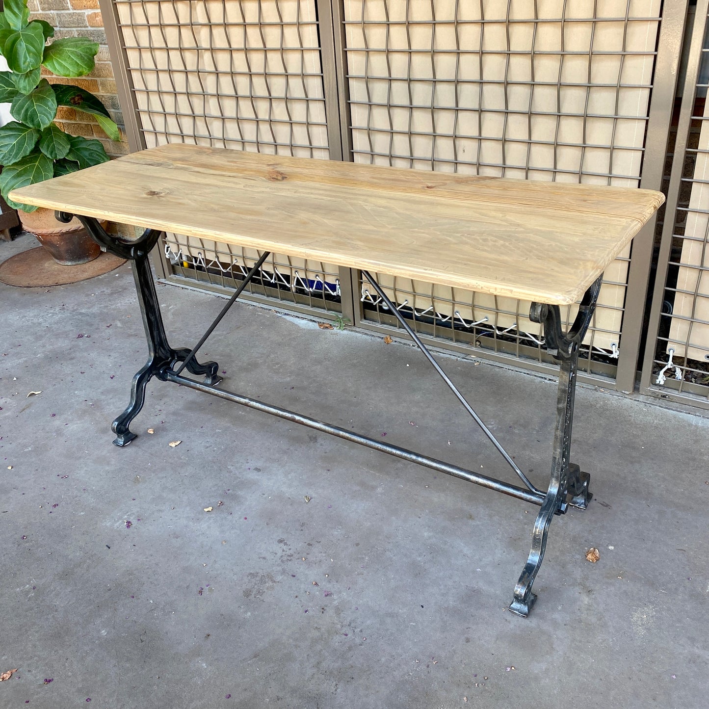 David Marsh Revived Trestle Console