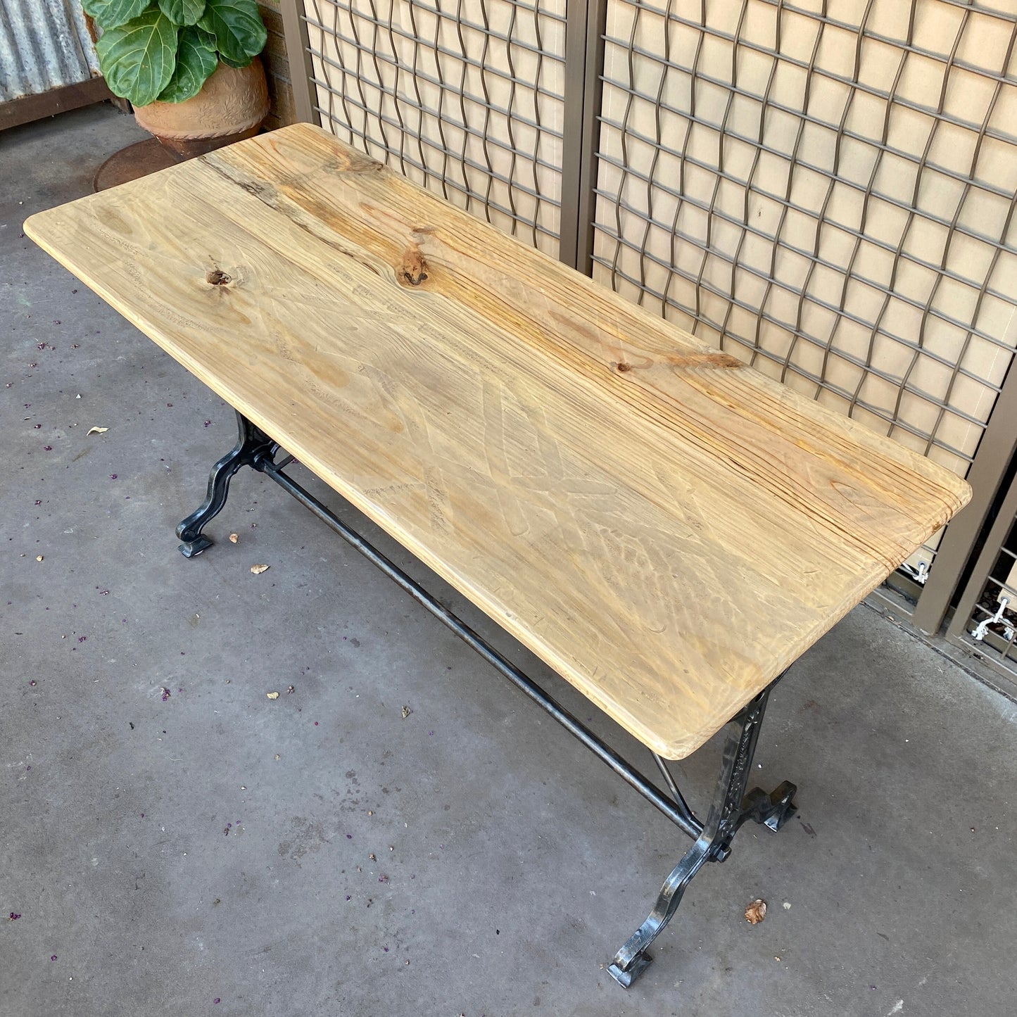 David Marsh Revived Trestle Console
