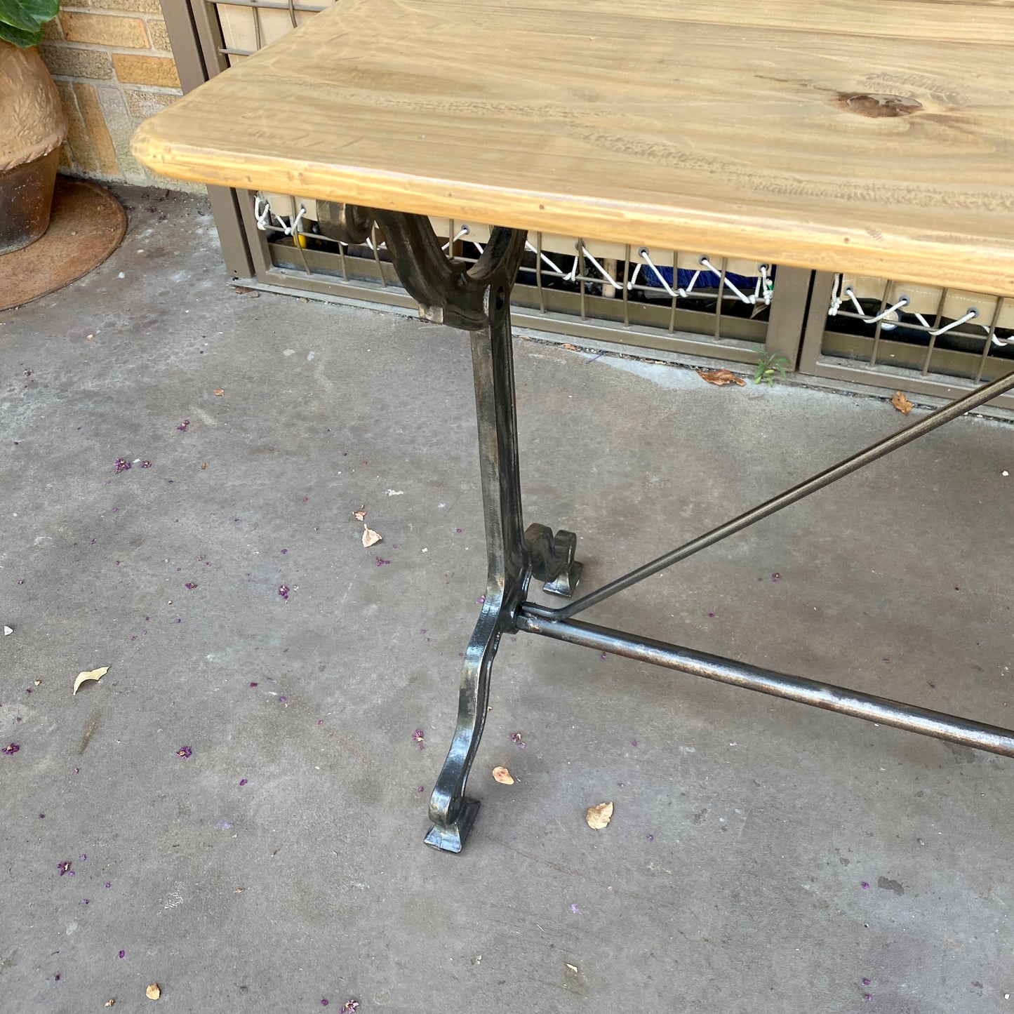 David Marsh Revived Trestle Console