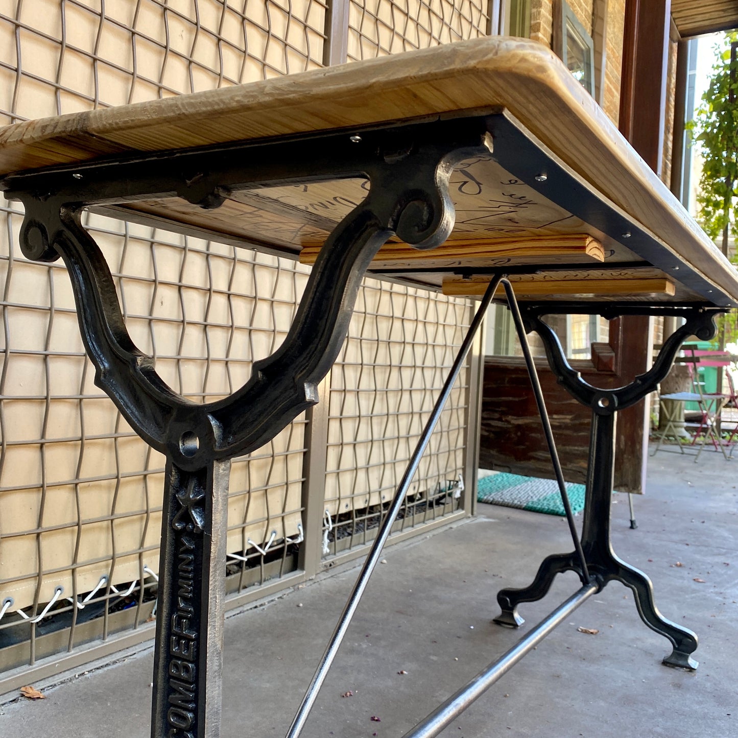 David Marsh Revived Trestle Console